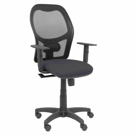Sedia da Ufficio Piqueras y Crespo 0B10CRN Grigio scuro Con braccioli
