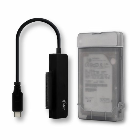 Custodia Hard Disk i-Tec C31MYSAFEU313 Nero Grigio USB USB-C Sata II