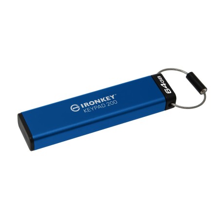 Pendrive Kingston IKKP200/64GB Azzurro
