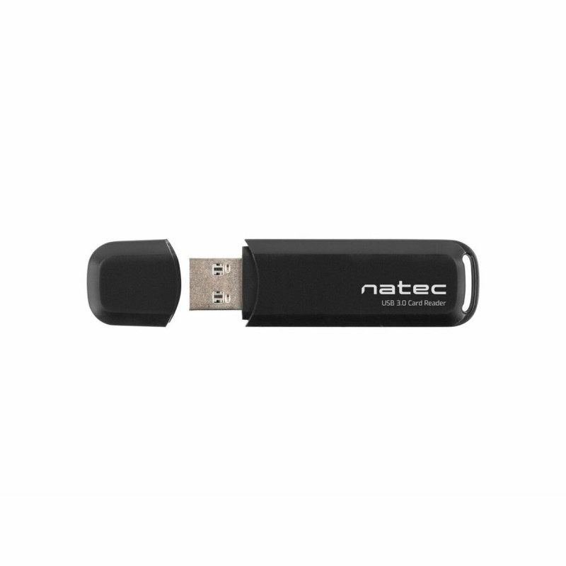 Lettore di Schede Esterno Natec NCZ-1874 Nero Lettore di Schede Esterno Natec NCZ-1874 Nero
