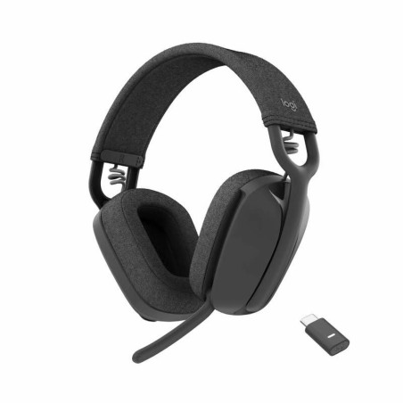 Auricolari Bluetooth Logitech Zone Vibe Grigio Grafite