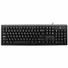 Tastiera V7 KU200GS-DE Nero Tedesco QWERTZ