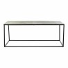 Tavolino da Caffè DKD Home Decor Metallo Alluminio (111,7 x 61 x 43 cm)