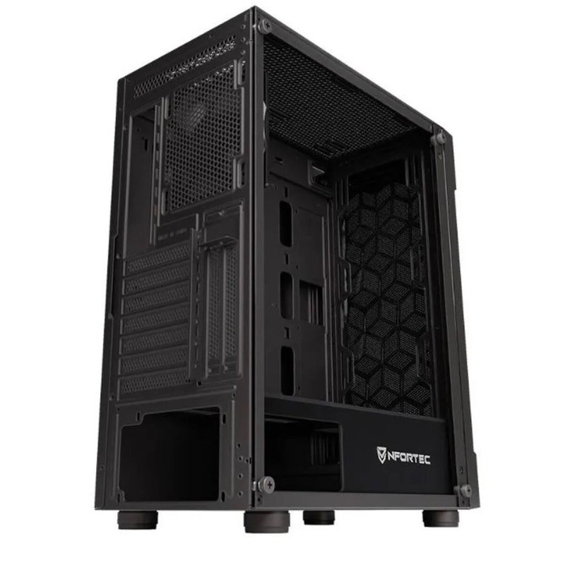Case computer desktop ATX Nfortec NF-CS-AZIR-B Nero Case computer desktop ATX Nfortec NF-CS-AZIR-B Nero