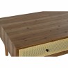 Tavolino da Caffè DKD Home Decor Abete Rattan (106 x 55 x 46 cm)