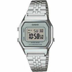 Orologio Unisex Casio LA680WEA-7EF Grigio Argentato (Ø 33 mm)