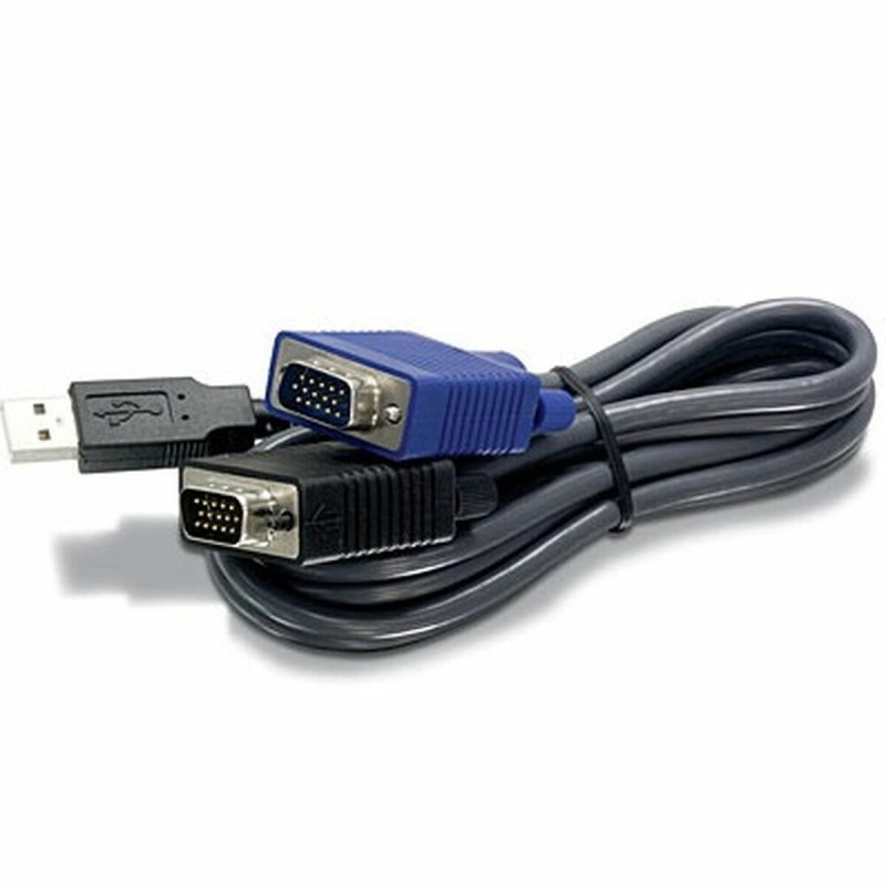 Cavo KVM Trendnet TK-CU10 Nero 2,8 m Cavo KVM Trendnet TK-CU10 Nero 2,8 m