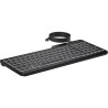 Tastiera e Mouse HP 405 Nero Qwerty US