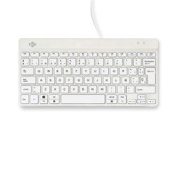 Tastiera R-Go RGOCOESWDWH Bianco Qwerty in Spagnolo