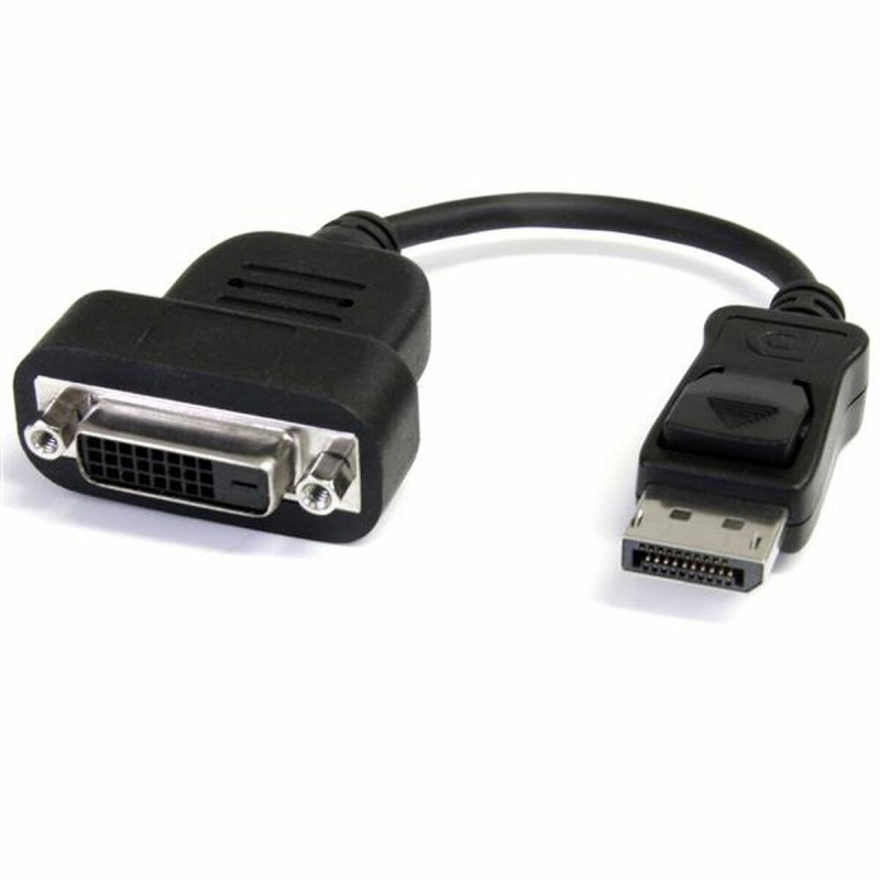 Adattatore DisplayPort a DVI Startech DP2DVIS Nero Adattatore DisplayPort a DVI Startech DP2DVIS Nero