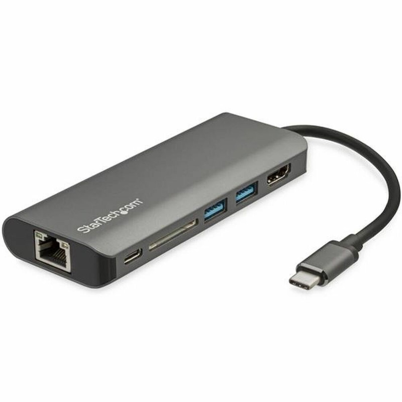 Dockstation Startech DKT30CSDHPD3 4K Ultra HD Grigio Dockstation Startech DKT30CSDHPD3 4K Ultra HD Grigio