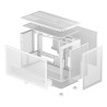 Case computer desktop ATX DEEPCOOL R-CH260-WHNGM0-G-1 Bianco