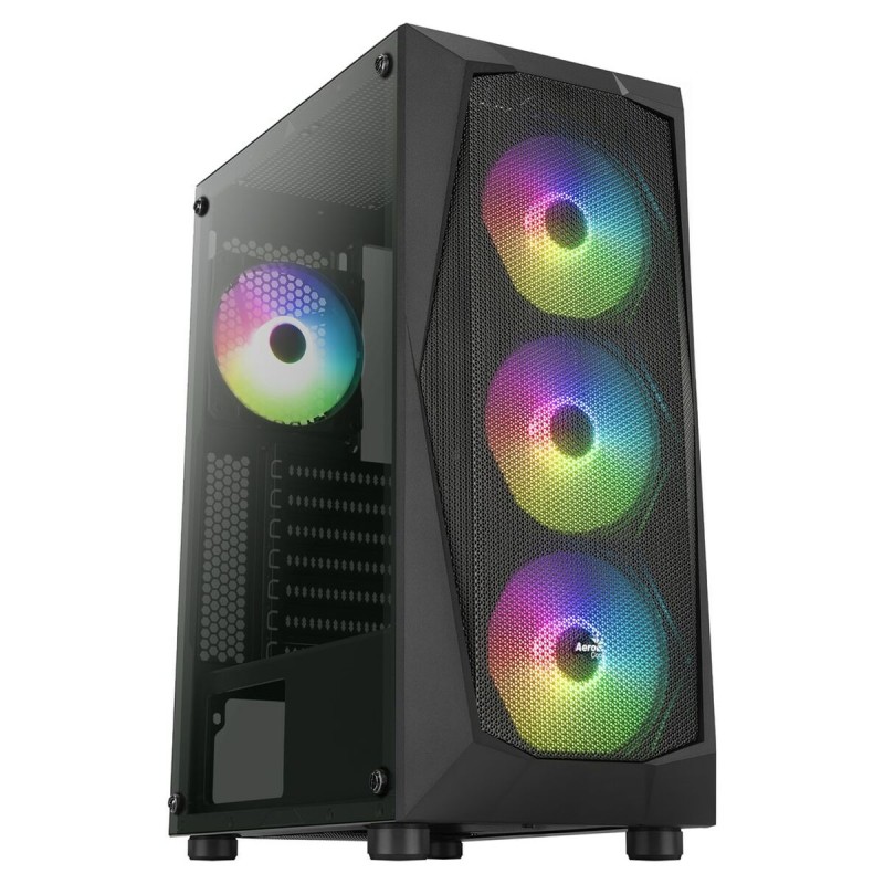 Case computer desktop ATX Aerocool Falcon-A-BK-V1 Nero Case computer desktop ATX Aerocool Falcon-A-BK-V1 Nero