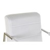 Sedia DKD Home Decor Poliestere Acciaio Bianco (56 x 68 x 92 cm)