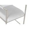 Sedia DKD Home Decor Poliestere Acciaio Bianco (56 x 68 x 92 cm)