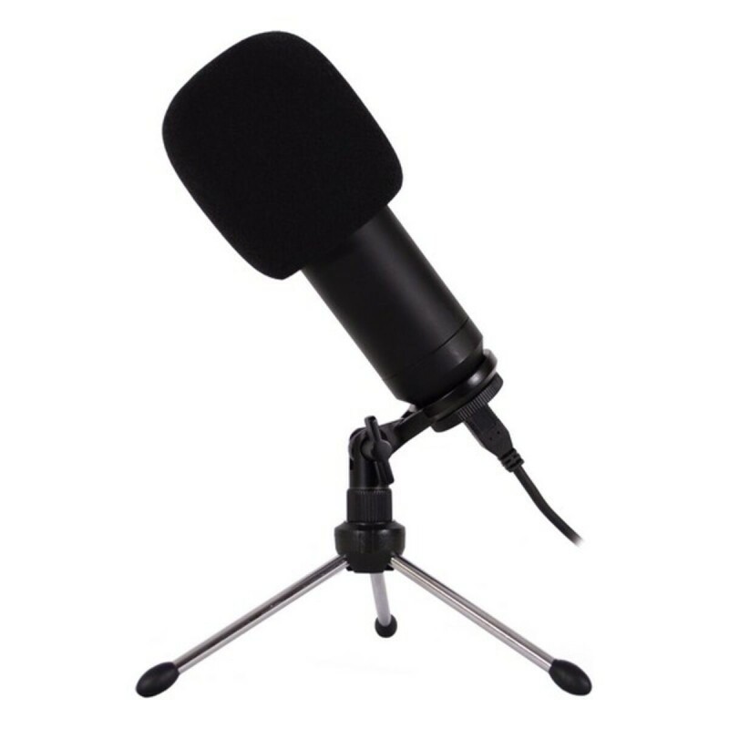 Microfono CoolBox COO-MIC-CPD03 Nero Microfono CoolBox COO-MIC-CPD03 Nero