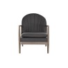Poltrona DKD Home Decor Grigio scuro Abete Plastica 68 x 69 x 89 cm 67 x 70 x 89 cm
