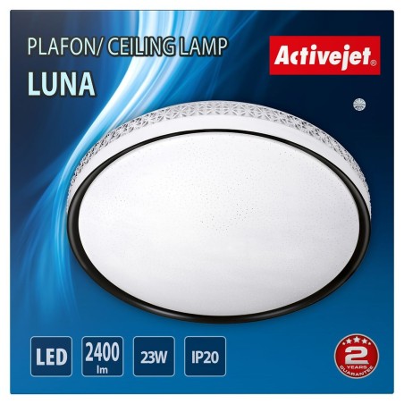 Lampadario Activejet Plafón LED Activejet AJE-LUNA Bianco 23 W
