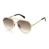 Occhiali da sole Uomo David Beckham DB-7037-G-S-06J-9K Dorato Ø 61 mm