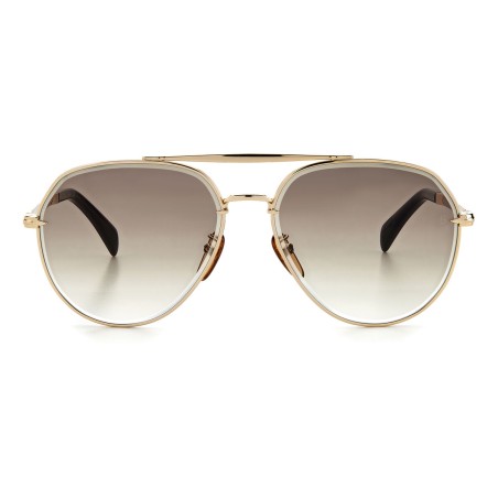 Occhiali da sole Uomo David Beckham DB-7037-G-S-06J-9K Dorato Ø 61 mm