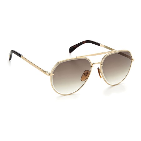 Occhiali da sole Uomo David Beckham DB-7037-G-S-06J-9K Dorato Ø 61 mm