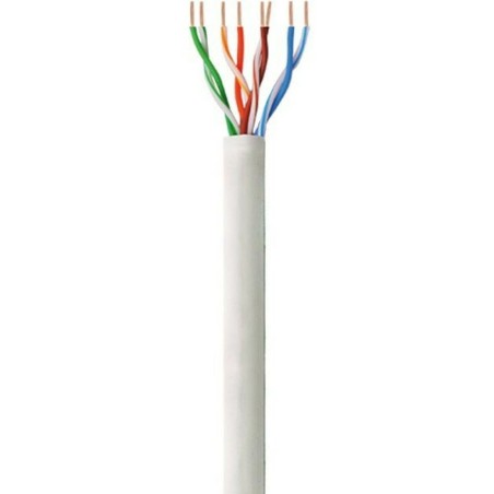 Cavo di Rete Rigido UTP Categoria 6 Techly ITP9-FLU-0305 Grigio 305 m