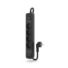 Multipresa con 4 Prese con Interruttore Kerg M02522 (1,5 m)