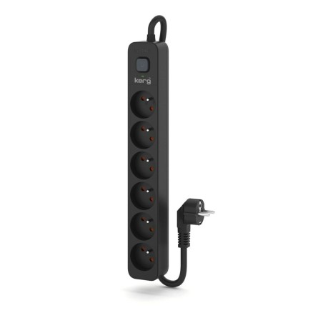 Multipresa 6 Prese con Interruttore Kerg M02520 (3 m)