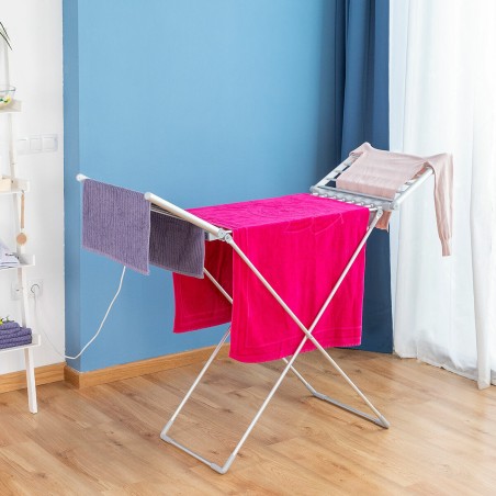 Stendibiancheria Elettrico Pieghevole con Ali Drywing InnovaGoods 20 sbarre 230 W