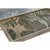 Tavolino da Caffè DKD Home Decor Dorato Naturale 90 x 60 x 45 cm