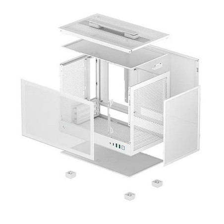 Case computer desktop ATX DEEPCOOL R-CH160-WHNMIO-G-1 Bianco