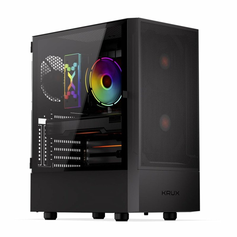 Case computer desktop ATX Krux KRXD007 Nero Case computer desktop ATX Krux KRXD007 Nero