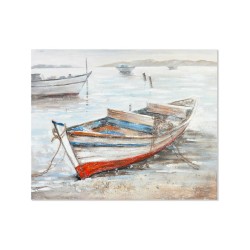 Quadro Home ESPRIT Barca Mediterraneo 150 x 4 x 120,5 cm