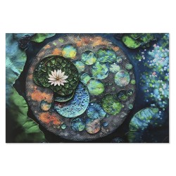 Quadro Home ESPRIT Stampato 150 x 0,4 x 100 cm