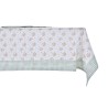 Set biancheria da tavola DKD Home Decor Fiori Verde 150 x 150 x 0,5 cm