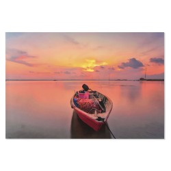 Quadro Home ESPRIT Stampato 150 x 0,4 x 100 cm