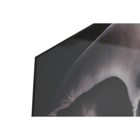 Quadro Home ESPRIT Nero Grigio Stampato 150 x 0,4 x 100 cm