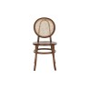 Sedia DKD Home Decor Marrone scuro Rattan Legno di olmo 43 x 43 x 89 cm Griglia