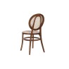 Sedia DKD Home Decor Marrone scuro Rattan Legno di olmo 43 x 43 x 89 cm Griglia