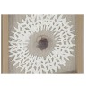 Quadro Home ESPRIT Bianco Naturale Moderno 22 x 2 x 22 cm