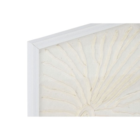 Quadro Home ESPRIT Bianco Naturale Scandinavo 35 x 2 x 35 cm