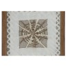 Quadro Home ESPRIT Bianco Naturale Moderno 22 x 2 x 22 cm