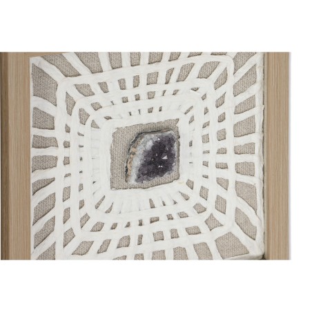 Quadro Home ESPRIT Bianco Naturale Moderno 22 x 2 x 22 cm