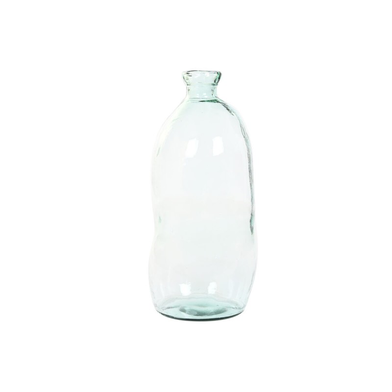 Vaso Home ESPRIT Trasparente Vetro riciclato 34 x 34 x 73 cm