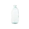Vaso Home ESPRIT Trasparente Vetro riciclato 34 x 34 x 73 cm