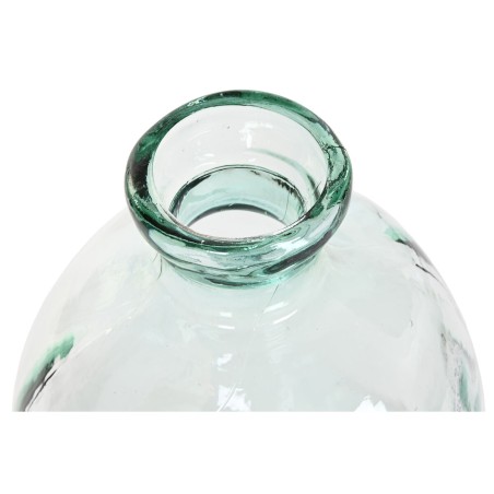 Vaso Home ESPRIT Trasparente Vetro riciclato 34 x 34 x 73 cm