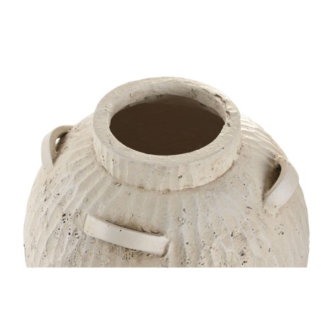 Vaso Home ESPRIT Bianco Magnesio 38 x 38 x 48 cm