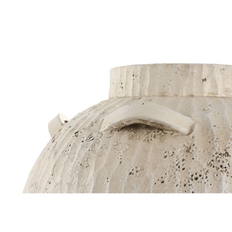 Vaso Home ESPRIT Bianco Magnesio 38 x 38 x 48 cm
