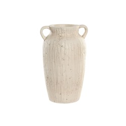 Vaso Home ESPRIT Bianco Magnesio 23,5 x 21,5 x 37,5 cm