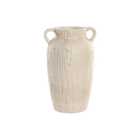 Vaso Home ESPRIT Bianco Magnesio 23,5 x 21,5 x 37,5 cm